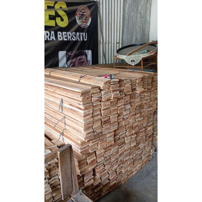 Kayu Palet Jati Belanda 120 cm