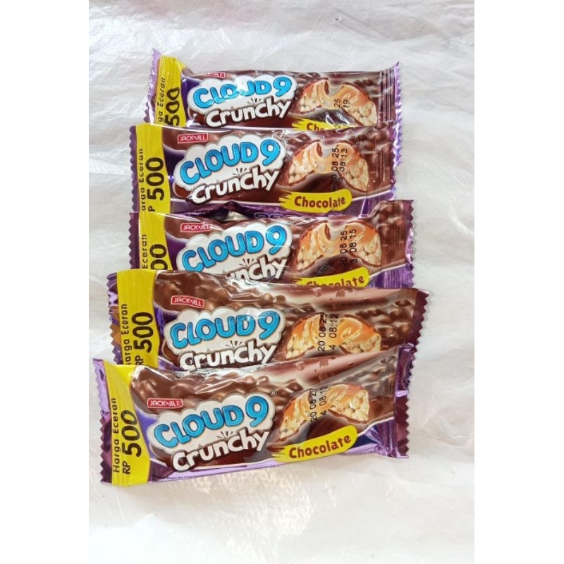 

Cloud9 cruncy chocolate 1 box @24pcs