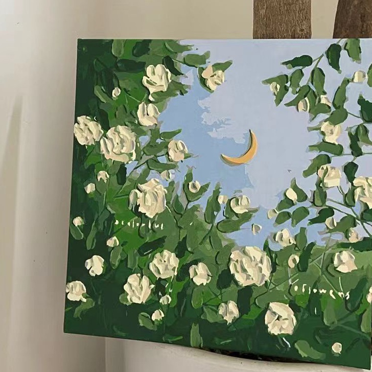 

Paint By Numbers KIT 2x2cm Painting By Numbers