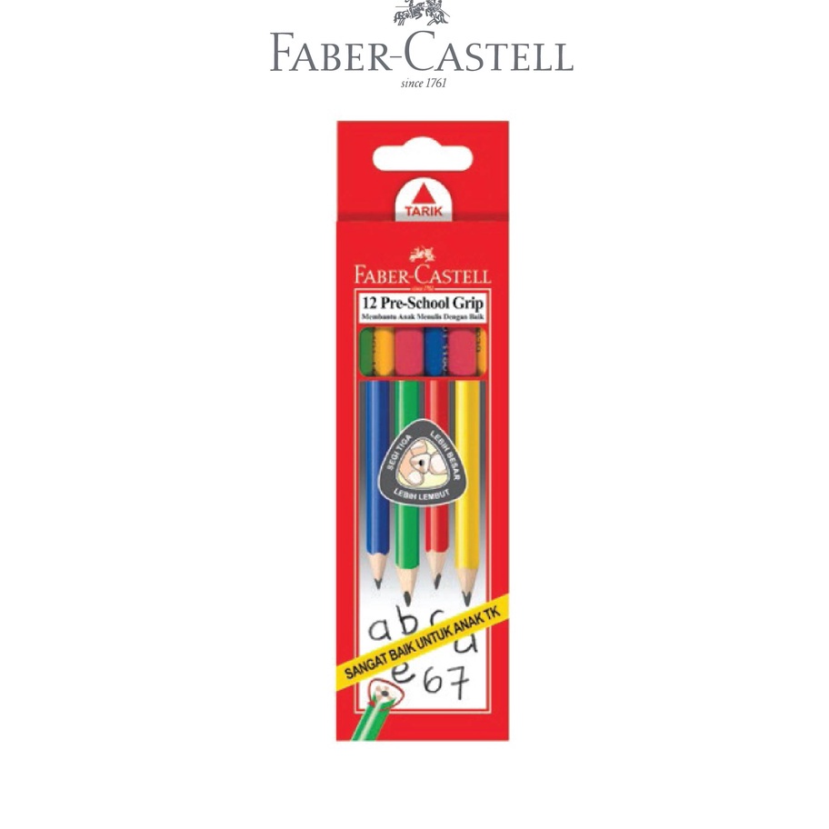 

RAIH DISKON FaberCastell Junior Triangular Blacklead Pencil