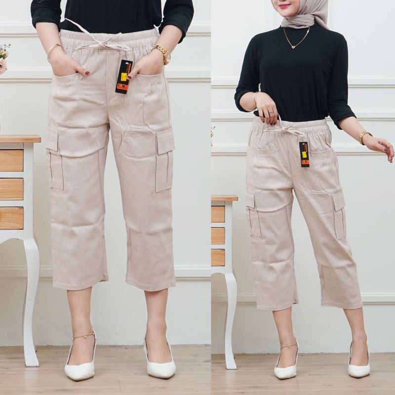 WILLOW PANTS / CELANA HARUKA JUMBO 7/8 / CELANA CARGO JUMBO