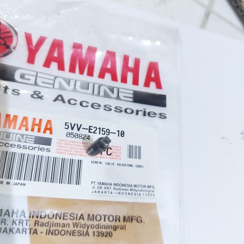 Baut stelan klep NOUVO MIO FINO SOUL VEGA-R JUPITER Z original yamaha 5vv e2159 10