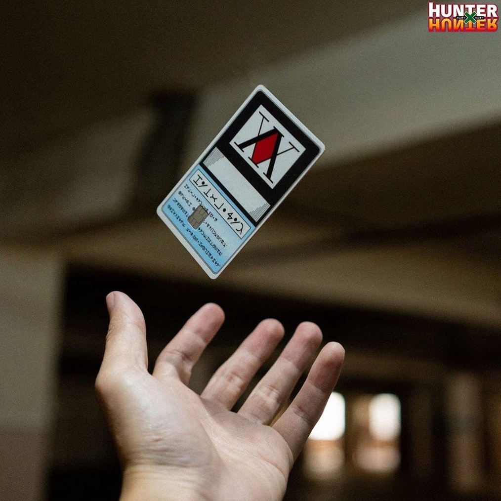 Stiker Sticker Skin Kartu Atm Anime Hunter X Hunter License  GETOCARD GETO CARDS