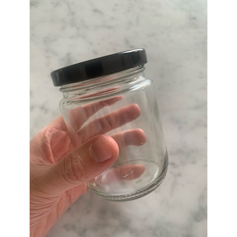 Jar Kaca / Beling 250ml (grosir / satuan) + tutup