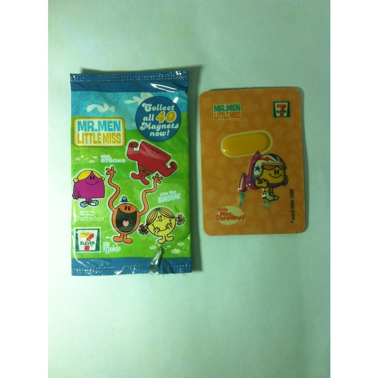 THOIP. Mr. Men Little Miss Magnets - -. Daredevil by 7-Eleven 2009