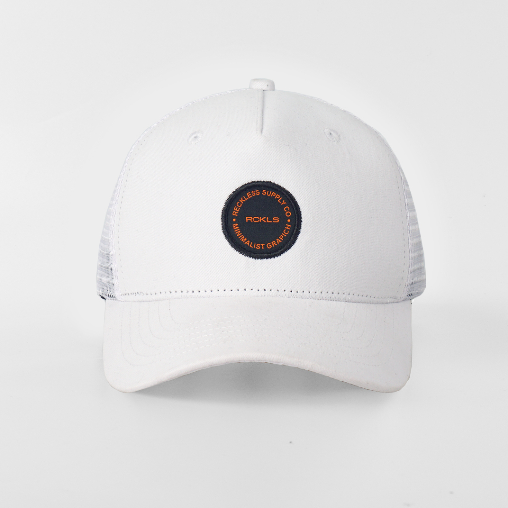 INSANE LTD. Topi Jaring Pria Distro Original Trucker Hat Graphic White  I polo cap premium I Topi pu