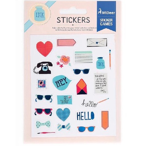 

Belanja Sekarang Hemat Colorful Stickers Telephone Mideer Stiker Anak Tempel A64