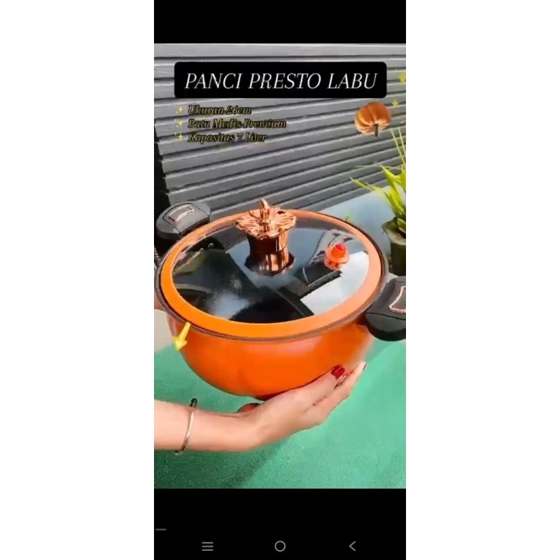 Panci Presto Labu/panci