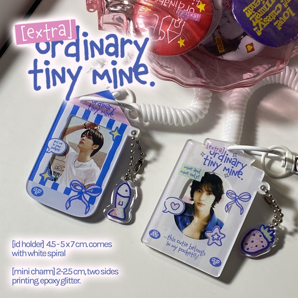 

Ready! Tiny Mine ID Holder by Vintagepals