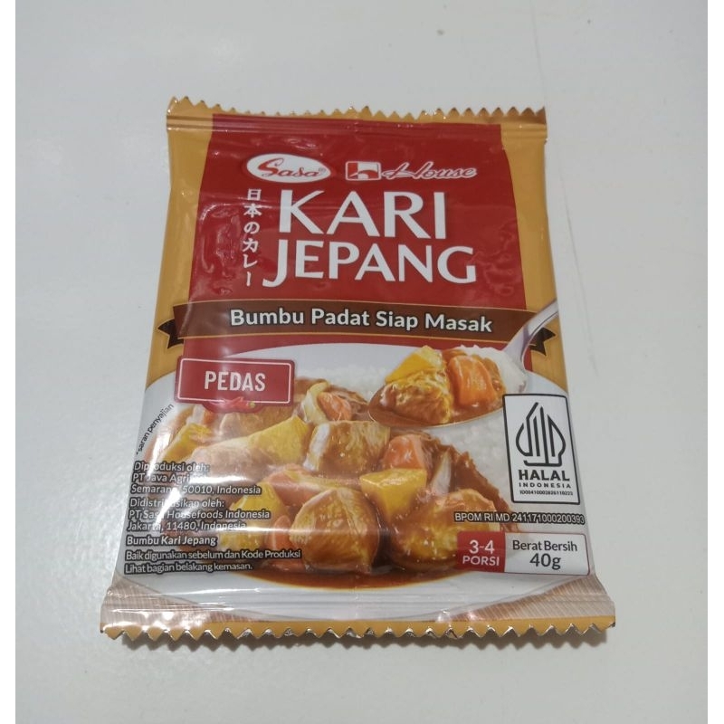 

Kari Jepang Sasa 40 gram