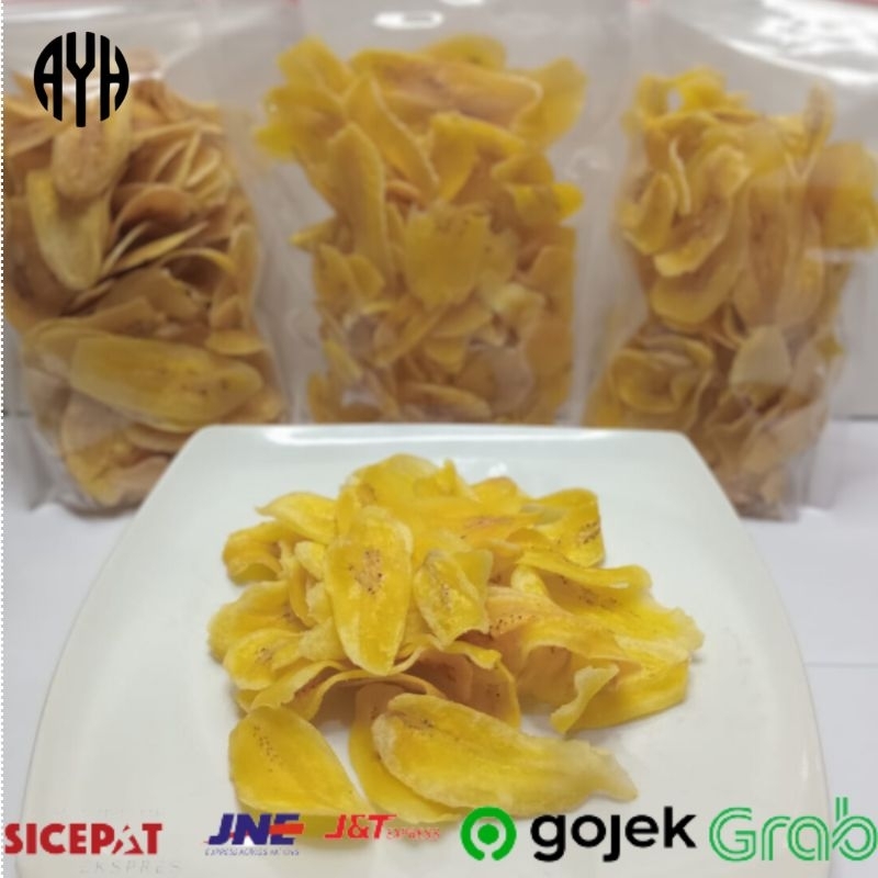 

AYH Keripik Pisang Kepok Original Asin 100gr Cemilan Renyah Gurih Dan Rapuh 100% Halal