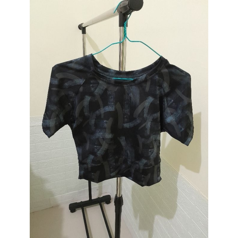 (PRELOVED KOLPRI) SET SENAM CROP ROK MINI PREMIUM