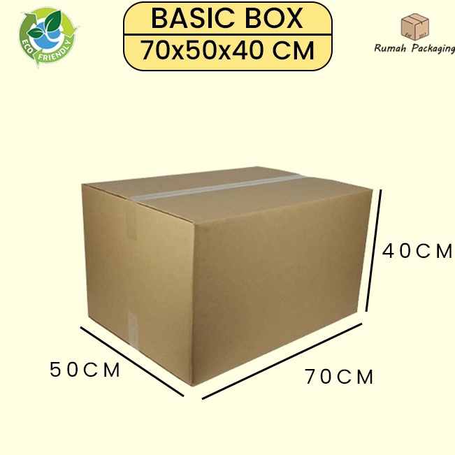 

KARDUS KARTON BOX BESAR POLOS Uk 7x5x4 CM