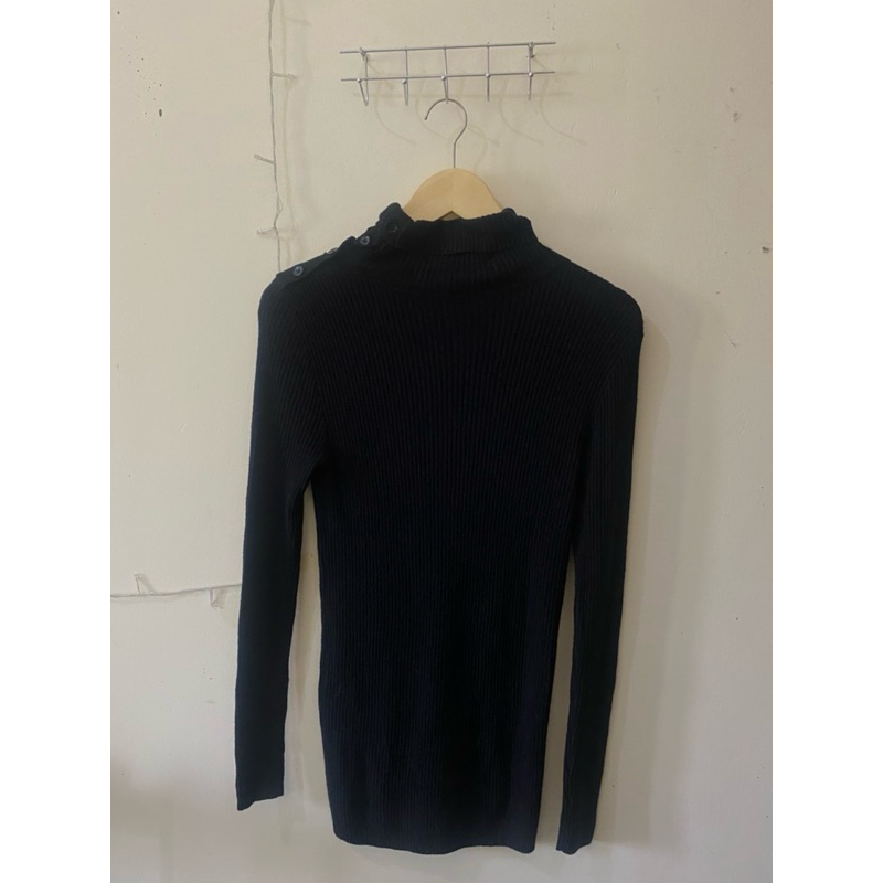 Knit Turtleneck Kancing Arnaldo Bassini, SPAO, ZIO, ZIO SONGZIO Original