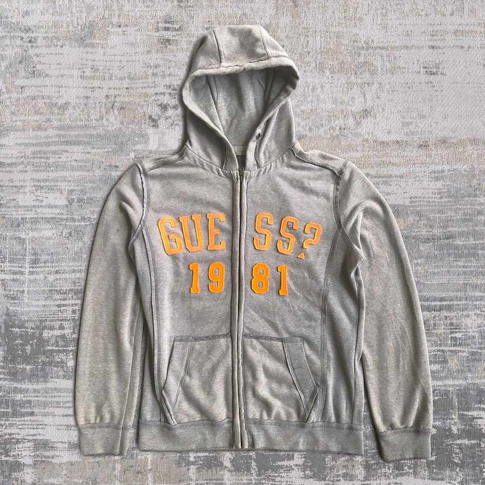 [PRELOVED] GUESS HOODIE | REVERSED HOODIE |  ABU ABU | SECOND