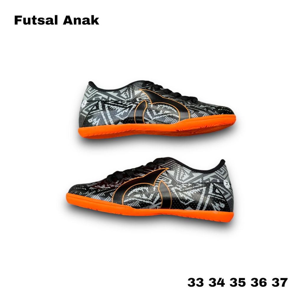 OK Sepatu Futsal Anak Laki Laki Ortus Kekinian Hight Quality Sepatu Futsal Junior SD SMP Size 33