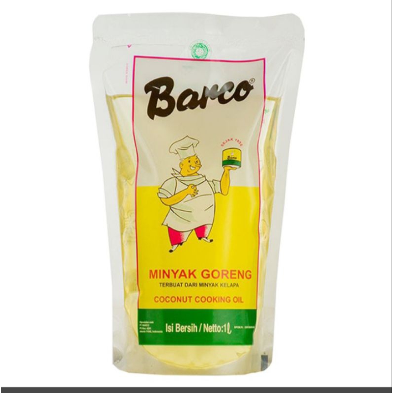 

Barco Minyak Goreng Kelapa 1 Liter Pouch