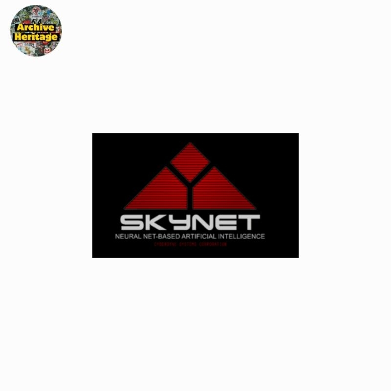 

sticker Skynet Terminator artifical intelligance logo stiker