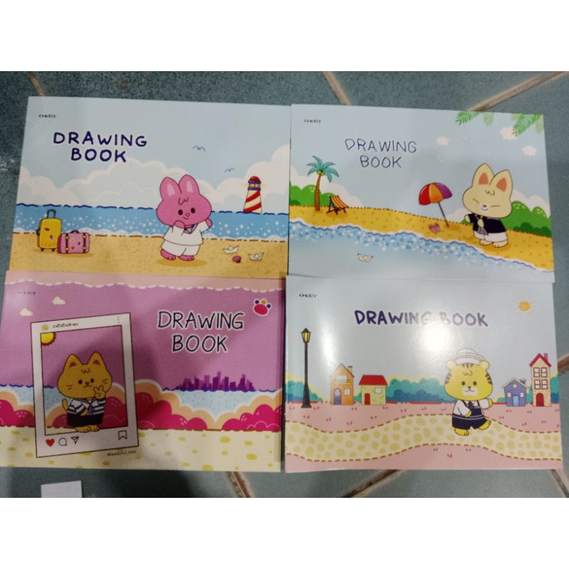 

BUKU GAMBAR A4 OKEY UKURAN 20 X 30 CM ORIGINAL MOTIF MINI CUTIE | GIOVARE