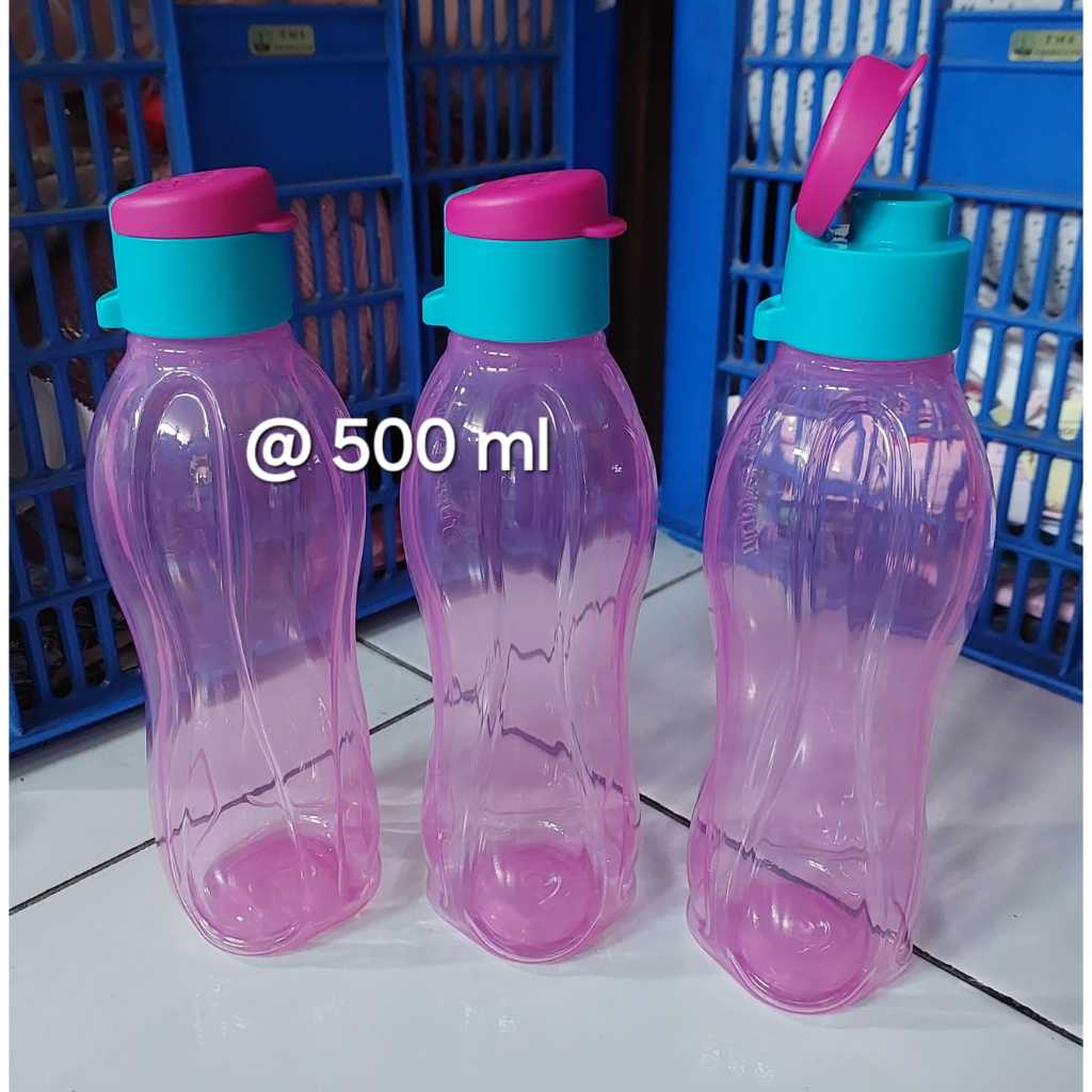 Eco Bottle 500ml Tupperware tutup flip