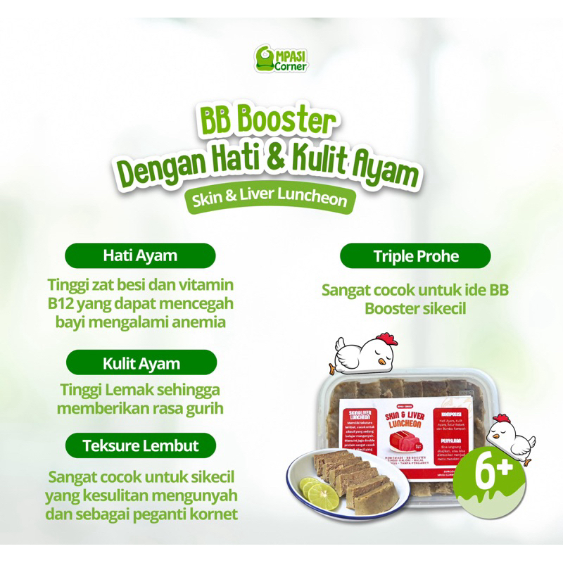 

Skin & Liver Luncheon Lauk Pauk Mpasi By Mpasi Corner