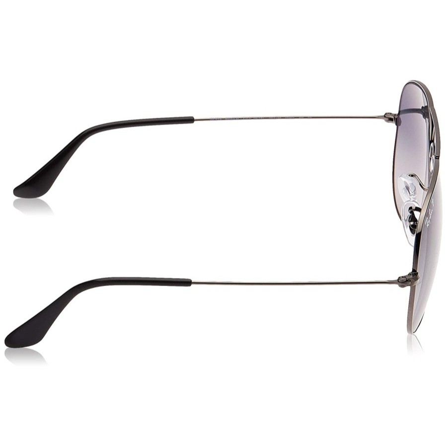 KACAMATA RAYBAN AVIATOR RB 3025 METAL 004/78 62 GUN GRADIENT POLARIZED