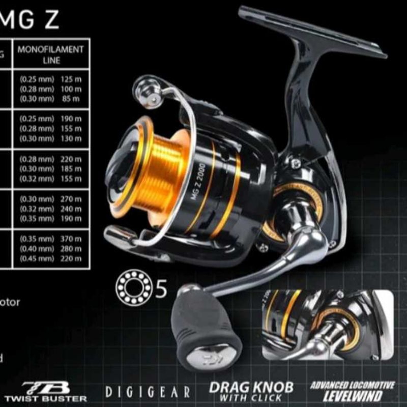 REEL DAIWA MG Z - 5000