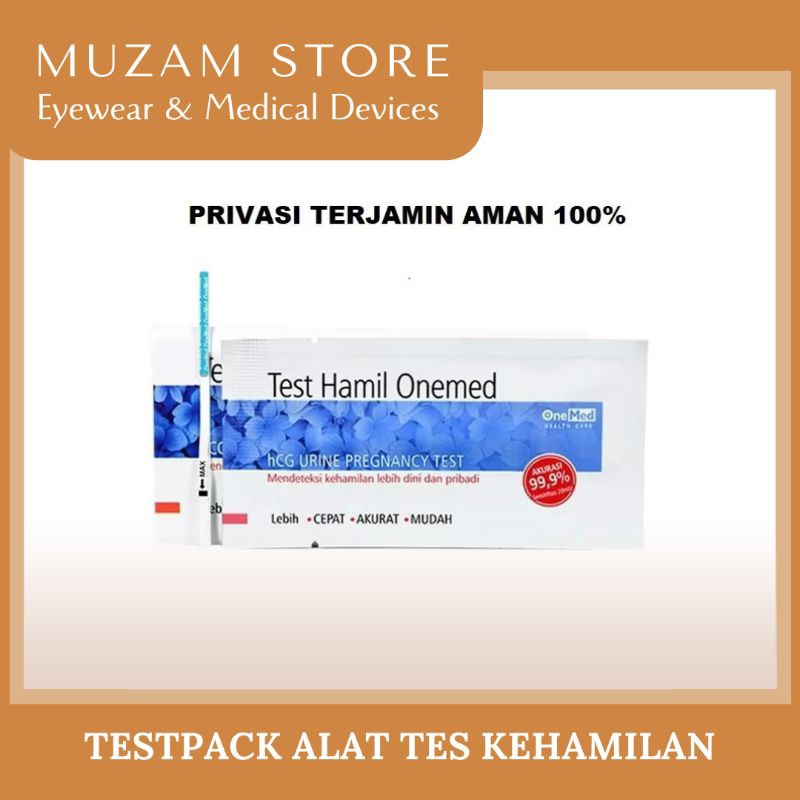 Onemed Alat tes kehamilan instant mudah akurat - strip tes kehamilan
