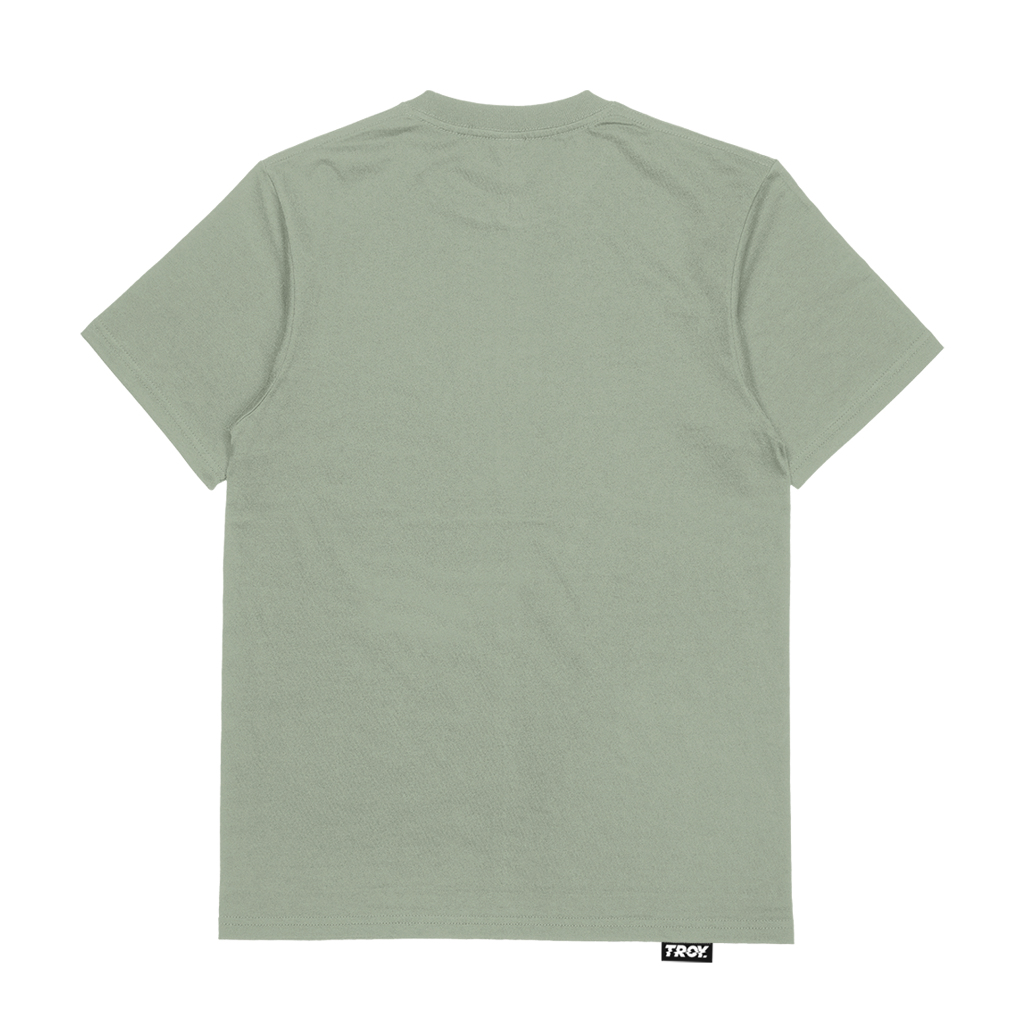 Troy Company Tshirt Sage Green Leaf Accent - Kaos Lengan Pendek Kaos Hijau Sage MTD 2722