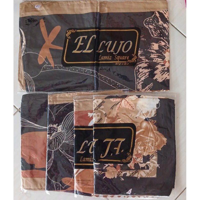 Hijab lamiz square bahan premium