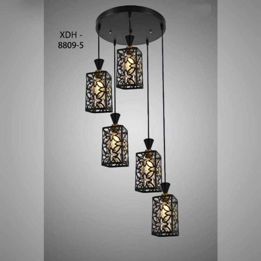 SL8809-5 LAMPU GANTUNG HIAS VOID TANGGA MINIMALIS PENDANT LAMP