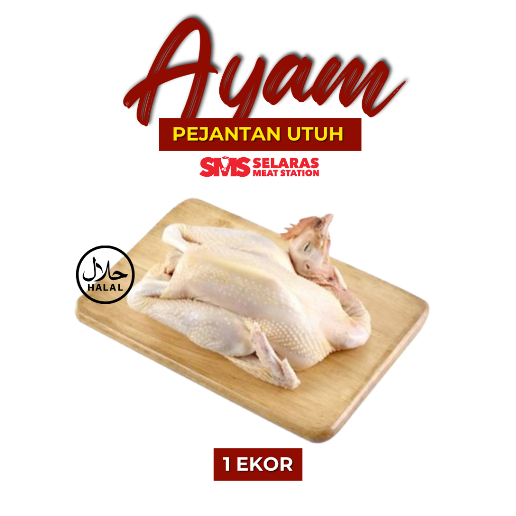 

Ayam Pejantan Utuh 1 Ekor 700 gram Frozen Tangerang