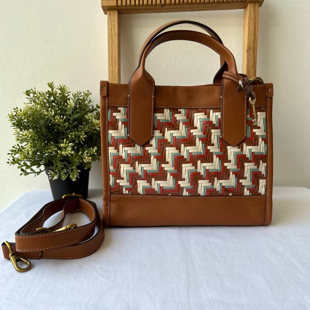 Tas Wanita Fossi Kyler Satchel Multi Original