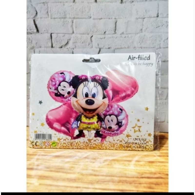 BALON FOIL SET KARAKTER / BALON SATU SET BALON FAOIL