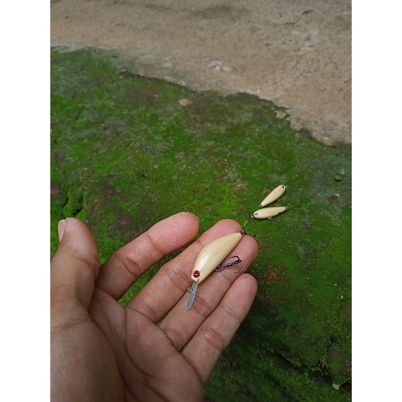 Minnow deep/lidah panjang handmade kr lure