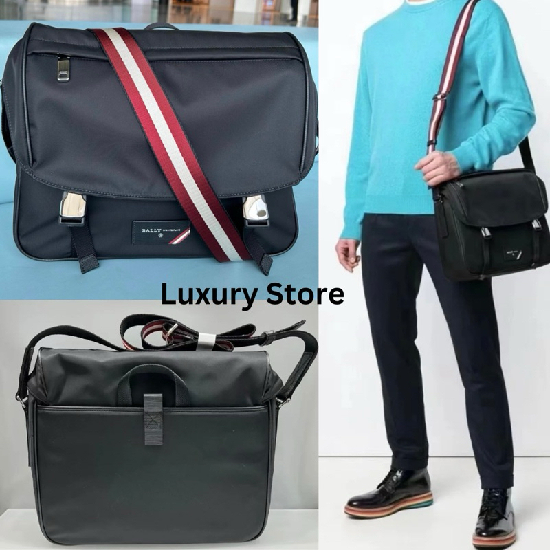 LUXURY TAS SLINGBAG BALLY FABRO CROSSBODY BAG MEN ORIGINAL