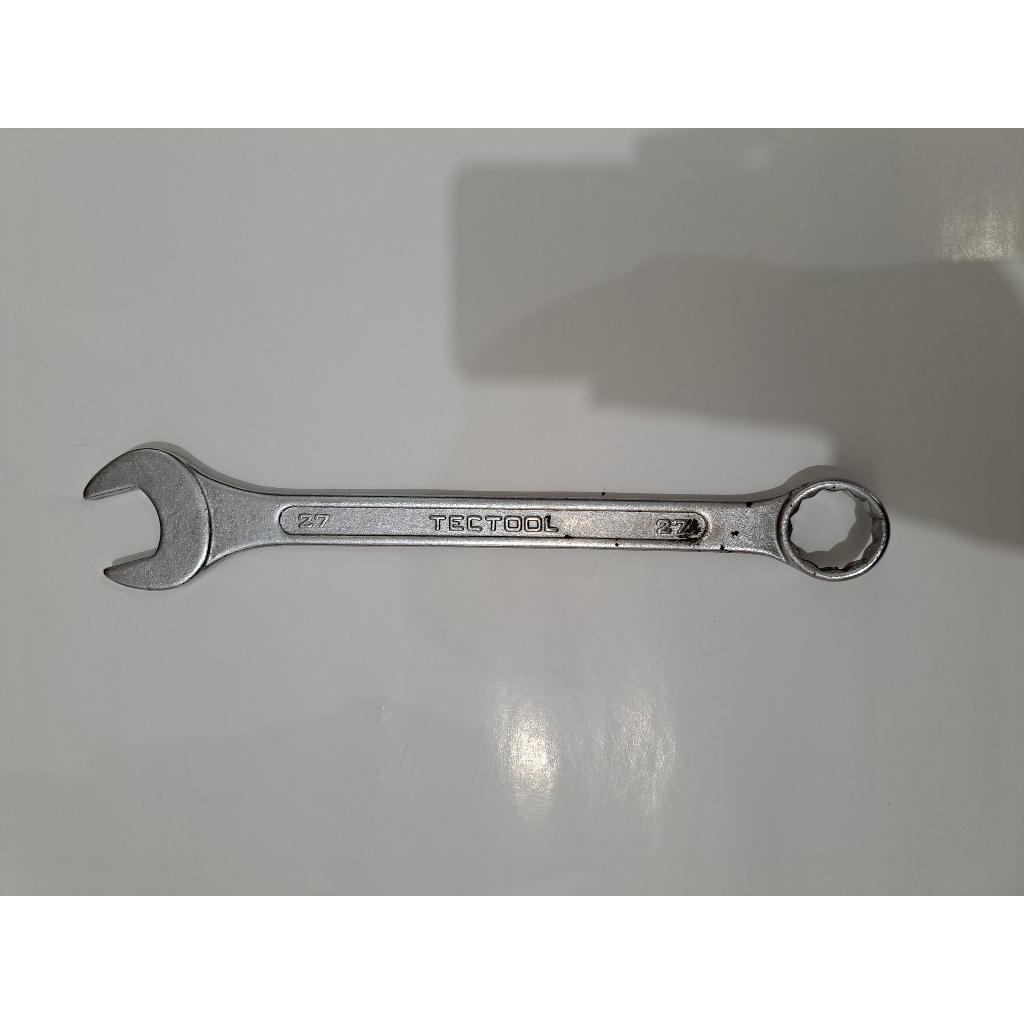 TECTOOL Kunci Ring Pas 27 mm Ringpas 27mm Combination Wrench Kunci Ring Kunci Pas