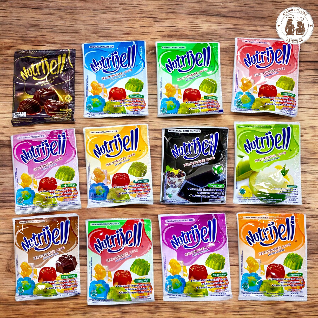 

Nutrijell Jelly Powder Jeli Agar 15 Gr
