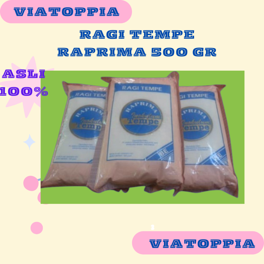 

RAGI TEMPE RAPRIMA 500gram