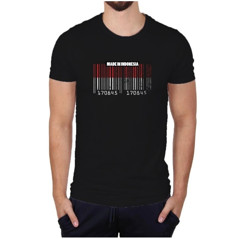 kaos barcode Indonesia