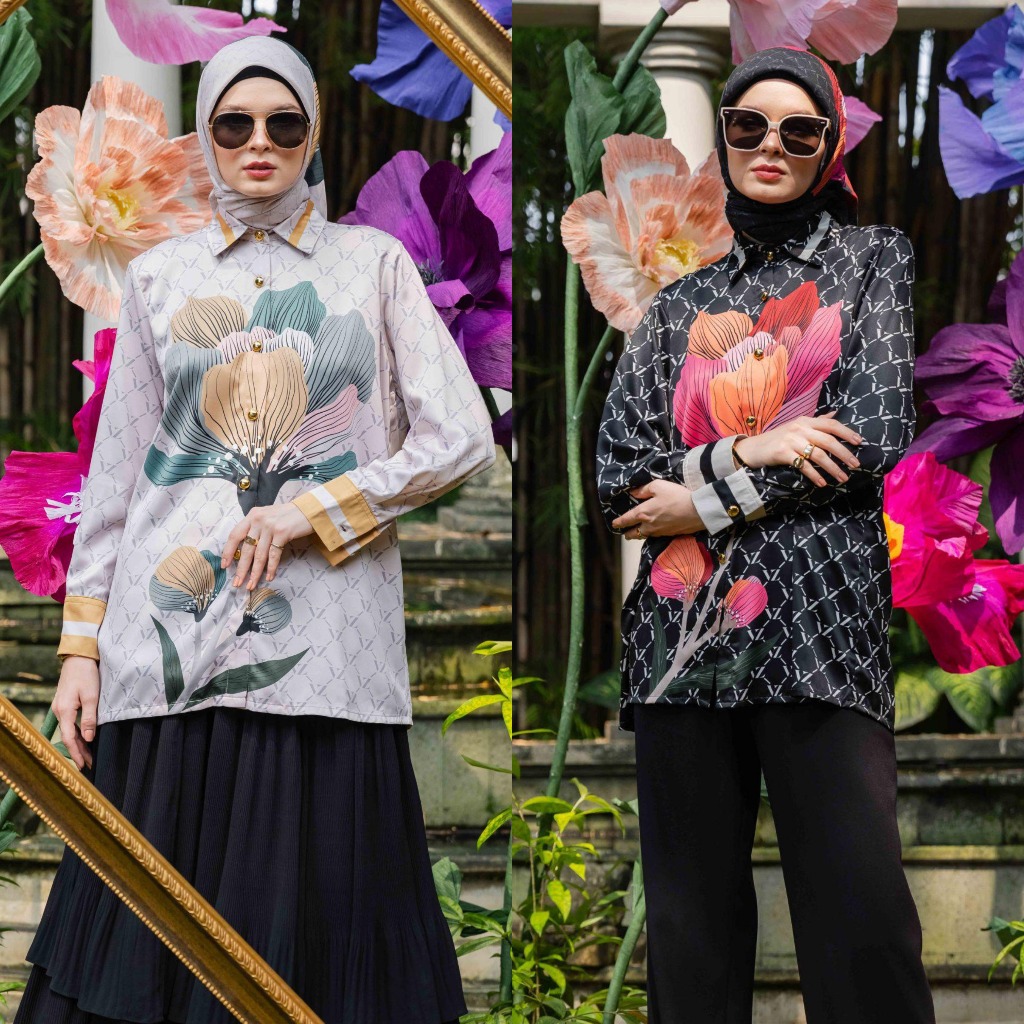 VZ REVERIE TOP BY VIVI ZUBEDI / VZ Reverie Top Black / vz reverie top black / Atasan Vivizubedi