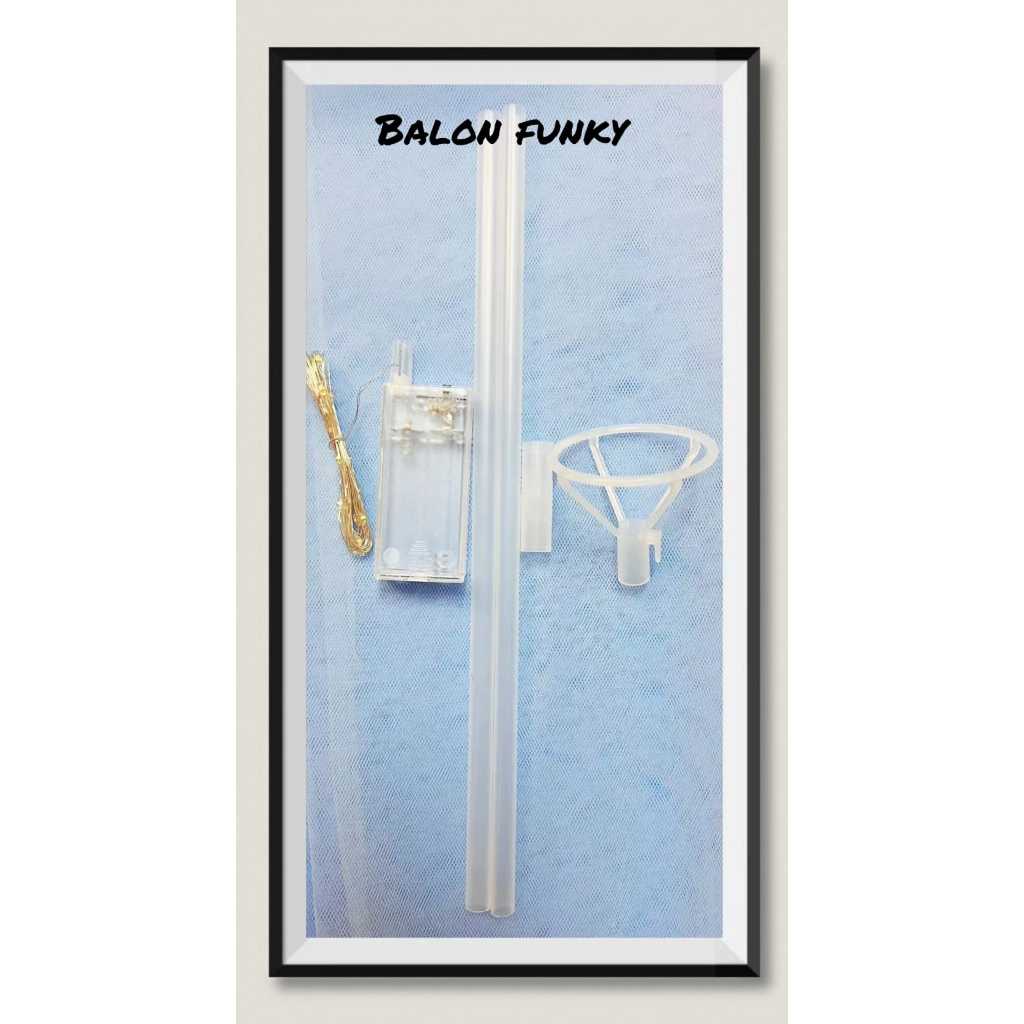 Stik Balon 2 + Lampu Led 1