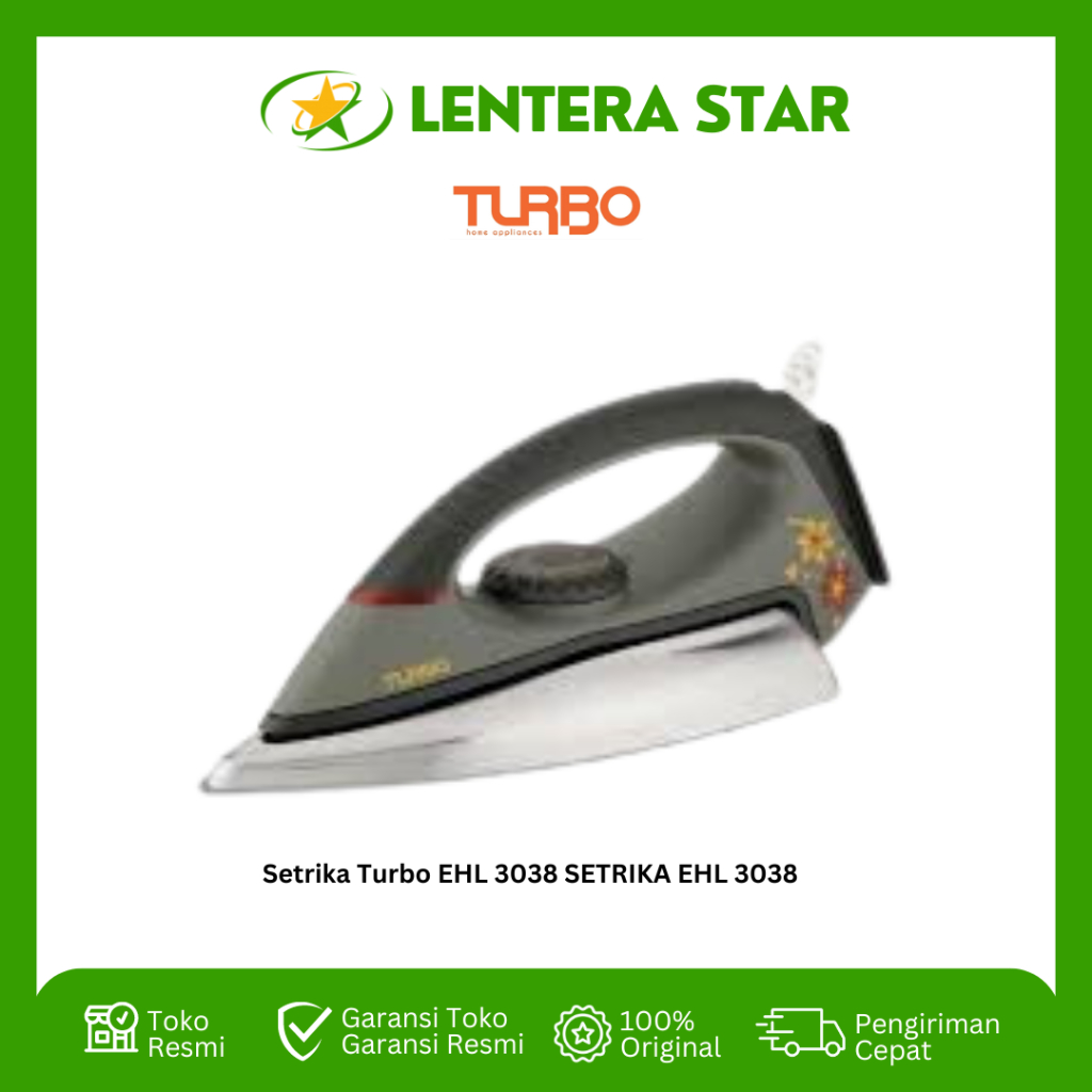 Setrika Turbo EHL 3038 SETRIKA EHL 3038