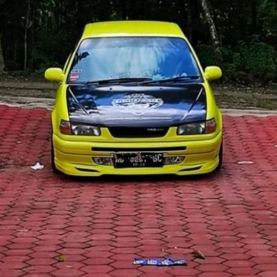 bodykit depan all new Corolla 1.6, Corolla ae111 hitam dopt