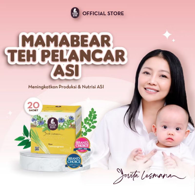 

(PROMO) MAMABEAR TEA LEMONGRASS - TEH PELANCAR ASI (ASI BOOSTER)