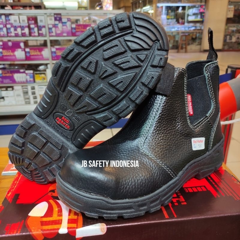 SAFETY SHOES RED PARKER S 185 - SAFETY SHOES RED PARKER