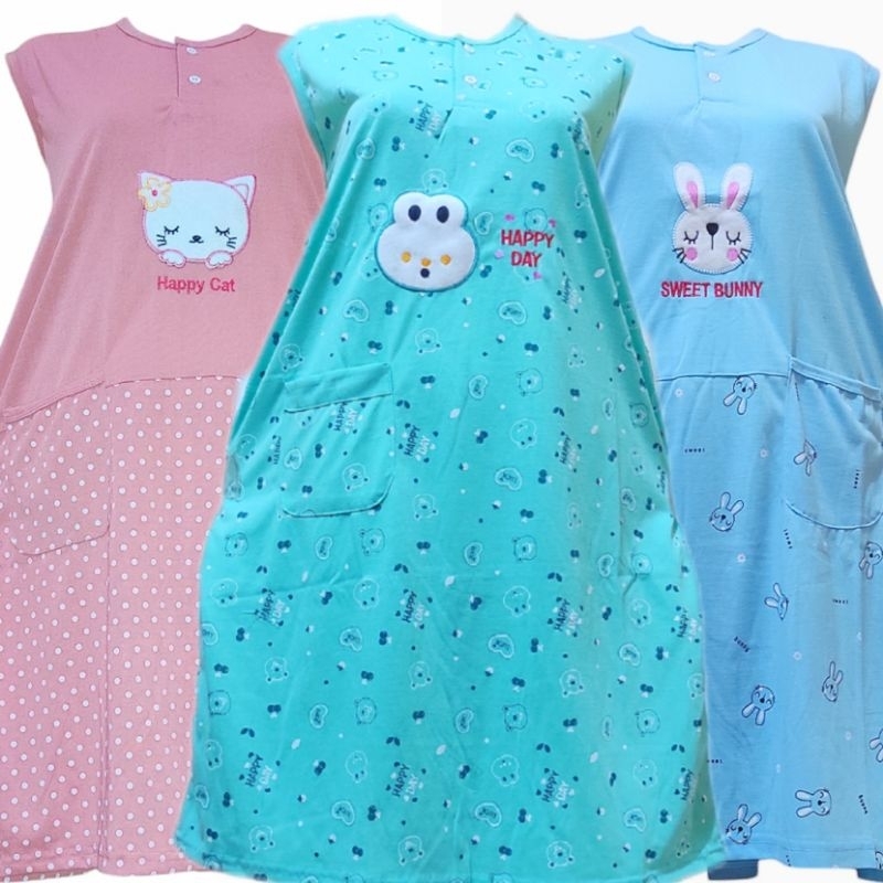 3 PCS DASTER KAOS JUMBO LD 110 / DASTER ROYAL SINGLET JUMBO PREMIUM