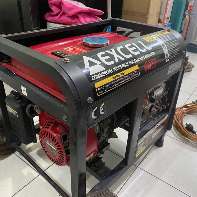 Genset Honda ISO9001 Excell Second