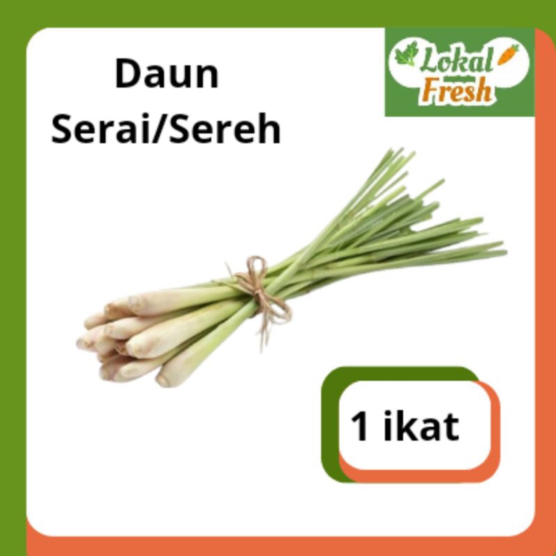 

DAUN SERAI / SEREH | 1 IKAT | LOKAL FRESH SBY