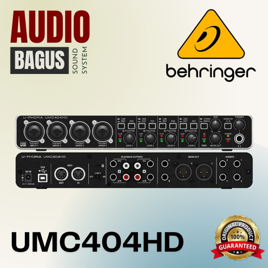 BEHRINGER UMC404HD / UMC 404 HD